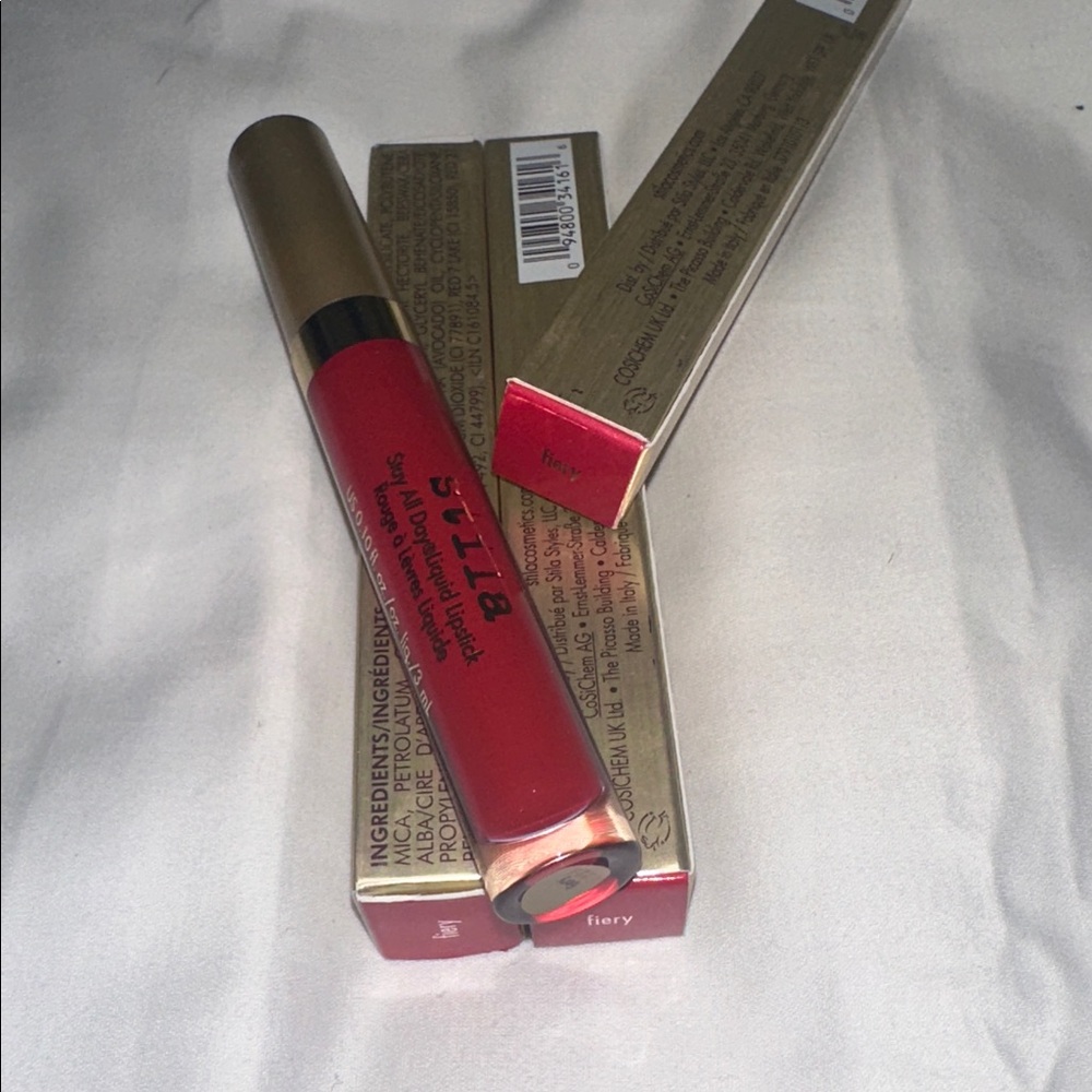 ✅ Stila Stay All Day Bold Red / FIERY - NO TRANSFER Liquid Lipstick 💄Pack of 1